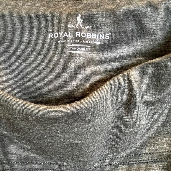 Royal Robbins Gray Knit Mini Skirt Women's Sz XS Rayon Blend Pockets Stretch - Picture 3 of 10